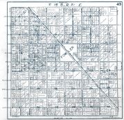 Sheet 43 - Township 15 S., Range 21 E., Fowler, Fresno County 1923